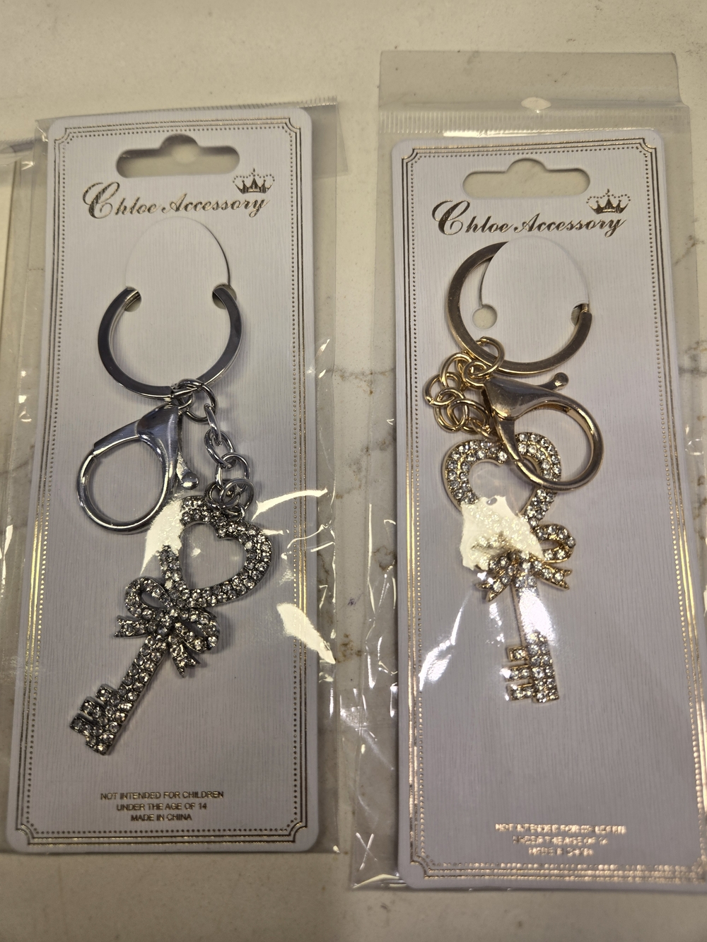Crystal Keychain/Bag Charm (Choice Of 1)